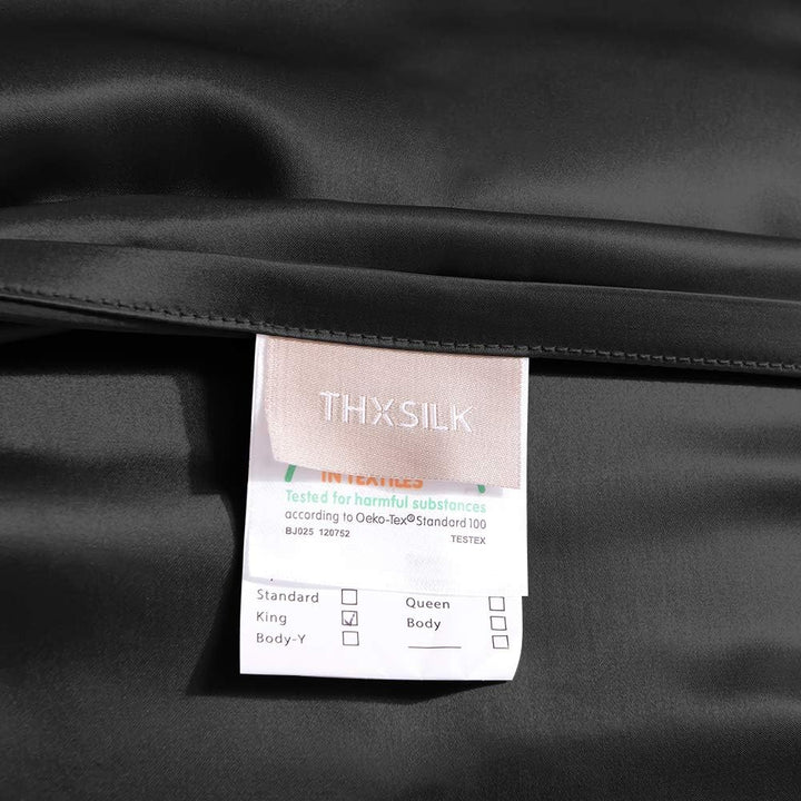 THXSILK 25 Momme Seide Kissenbezug für Haar und Haut - Maulbeerseide Kissenbezug - Hypoallergen mit