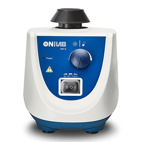 ONiLAB Lab Vortex Mixer mit Touch Start und kontinuierlichen Modi, Labor Vortexer für Rohre, Nagella
