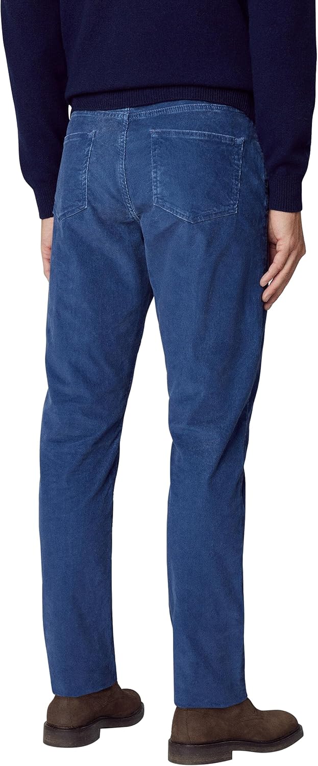 Hackett London Herren Hose 32W / 34L Blau (Steel Blue), 32W / 34L Blau (Steel Blue)