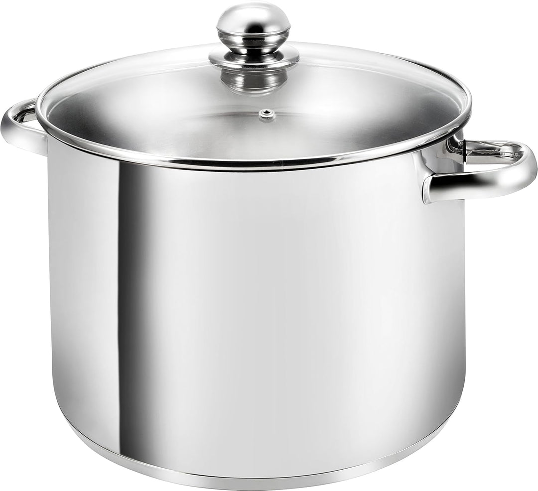 Kopf XXL Induktion Kochtopf Grandis, Ø 30 cm, Höhe 22 cm, 15 Liter, Edelstahl, 15 Liter