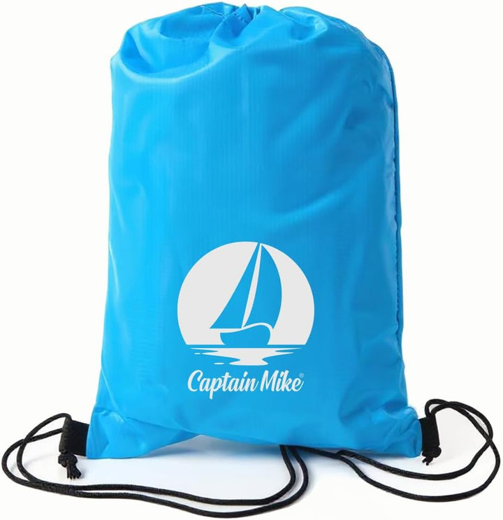 Captain Mike Air Sofa – Aufblasbares Sofa ohne Pumpe – Strandliege – Faltbar &amp; Tragbar – inkl. Rucks