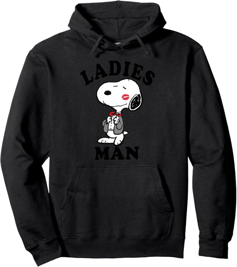 Peanuts Snoopy Kiss Damen Kapuzenpullover Pullover Hoodie