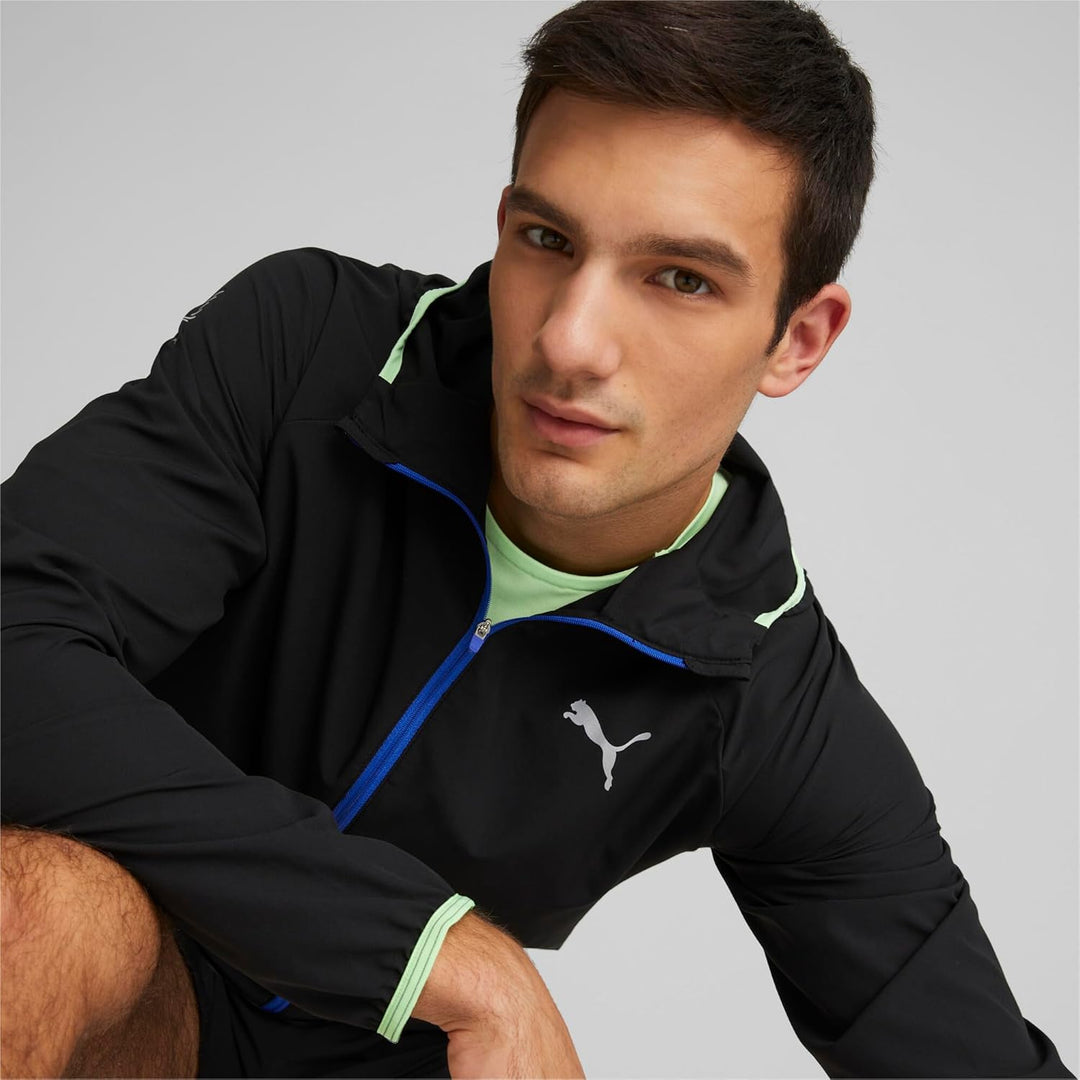 PUMA Herren Laufjacke L puma black, L puma black