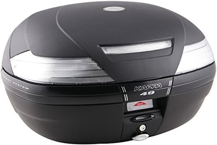 Kappa K49NT Topcase, Schwarz, Grösse 47 L