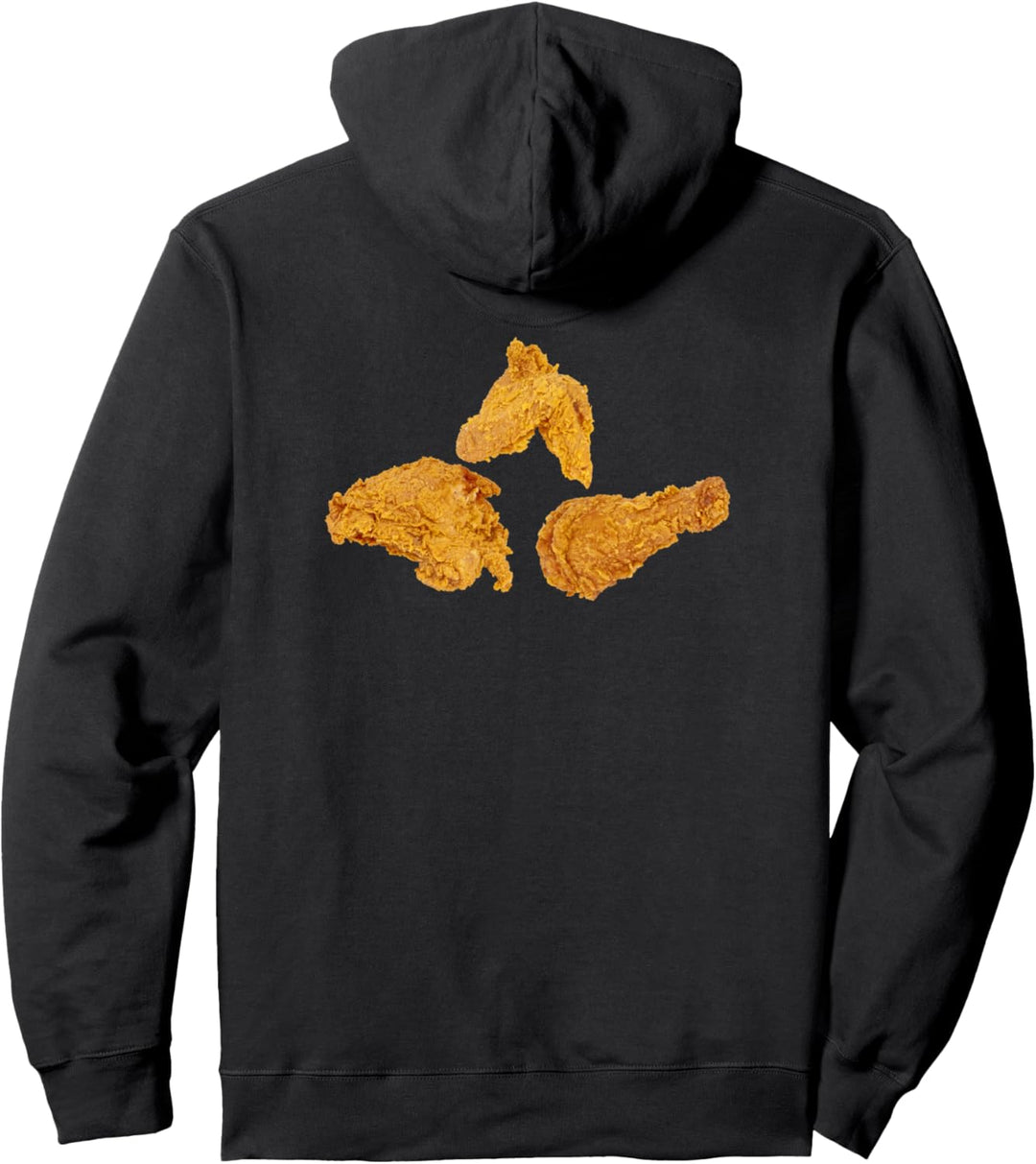 Chicken Wings Halloween Kostüm Hähnchen-Schlegel Grillen BBQ Pullover Hoodie