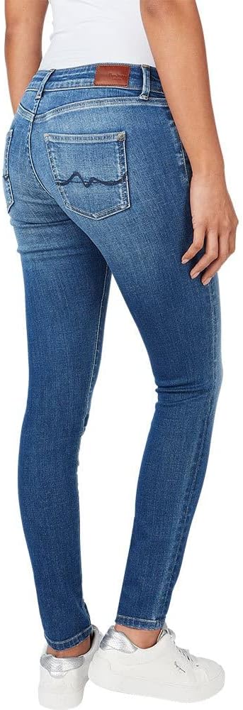 Pepe Jeans Damen Pixie Jeans 25W / 32L Blue (Denim-hn6), 25W / 32L Blue (Denim-hn6)