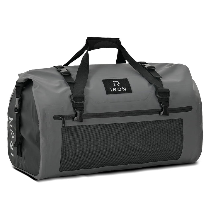 BORLENI Motorrad Hecktasche Gepäckrolle wasserdicht 70L – Premium Motorradtasche mit Rolltop, Reflek