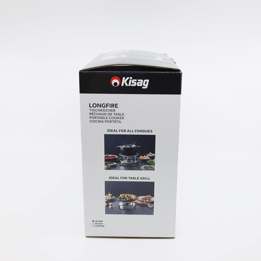 Kisag Rechaud LongFire Edelstahl