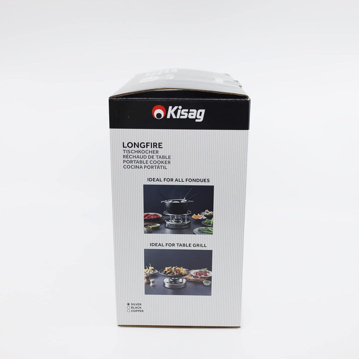 Kisag Rechaud LongFire Edelstahl