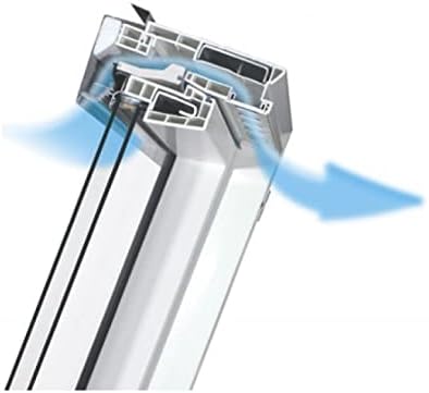 Kunststoff Dachfenster 55x118 cm OptiLight PVC THERMO von FAKRO Konzern | mit 2-fach Verglasung, Lüf