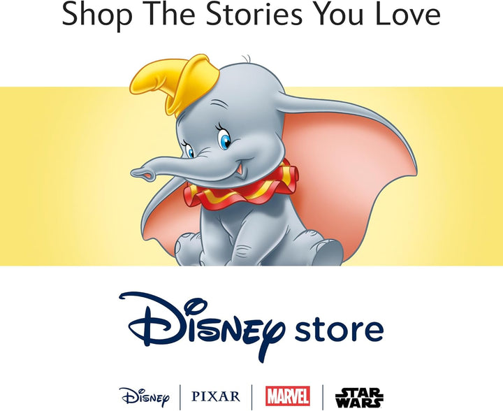 Disney Store Offizielles mittelgrosses Kuscheltier von Dumbo für Kinder, 44 cm, Klassische Figur als