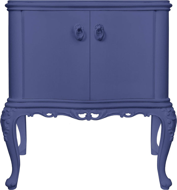 bianco Shabby® Blu Impero Kreidefarbe Wasserbasis für Alle Oberflächen einfach zu verarbeiten ohne s