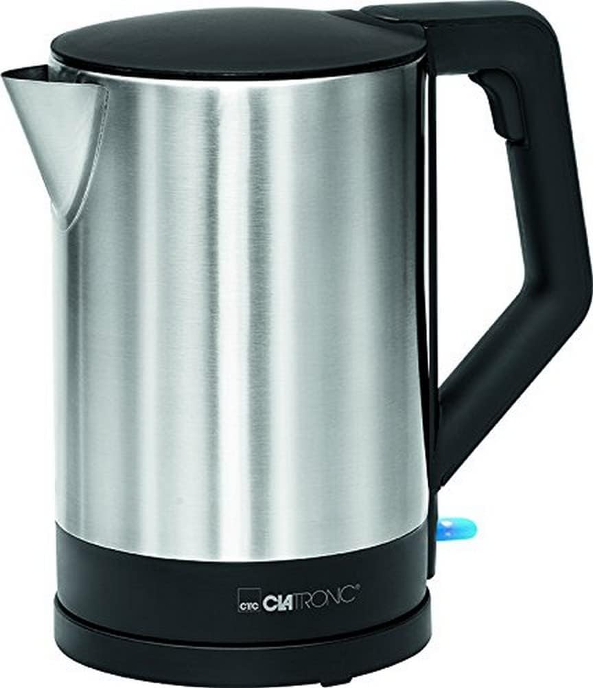 Bomann Doppel-Kochplatte DKP 5033 E, ideal für Camping, Küche oder Büro, edelstahl & Clatronic WKS 3