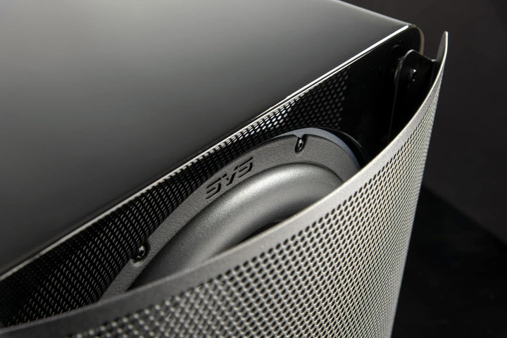 SVS SB-3000 versiegelter Subwoofer (Piano Gloss Black) Einzeln Schwarz, Einzeln Schwarz