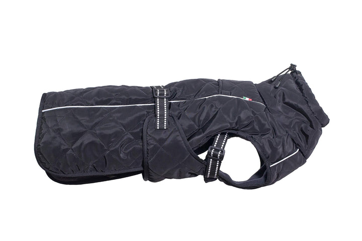CHIARA Nelson Mantel mit Geschirr CHJ-Y1815BL-XL- Wintermantel, Übergangsjacke, Weste (Grösse: XL, h