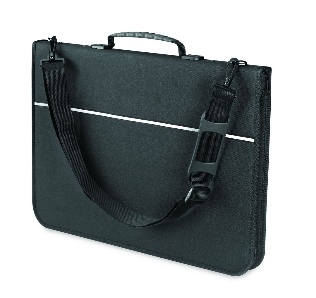 Artcare 15473010 64 x 5 x 49 cm A2 Quarz Portfolio aus synthetischem Material, Schwarz