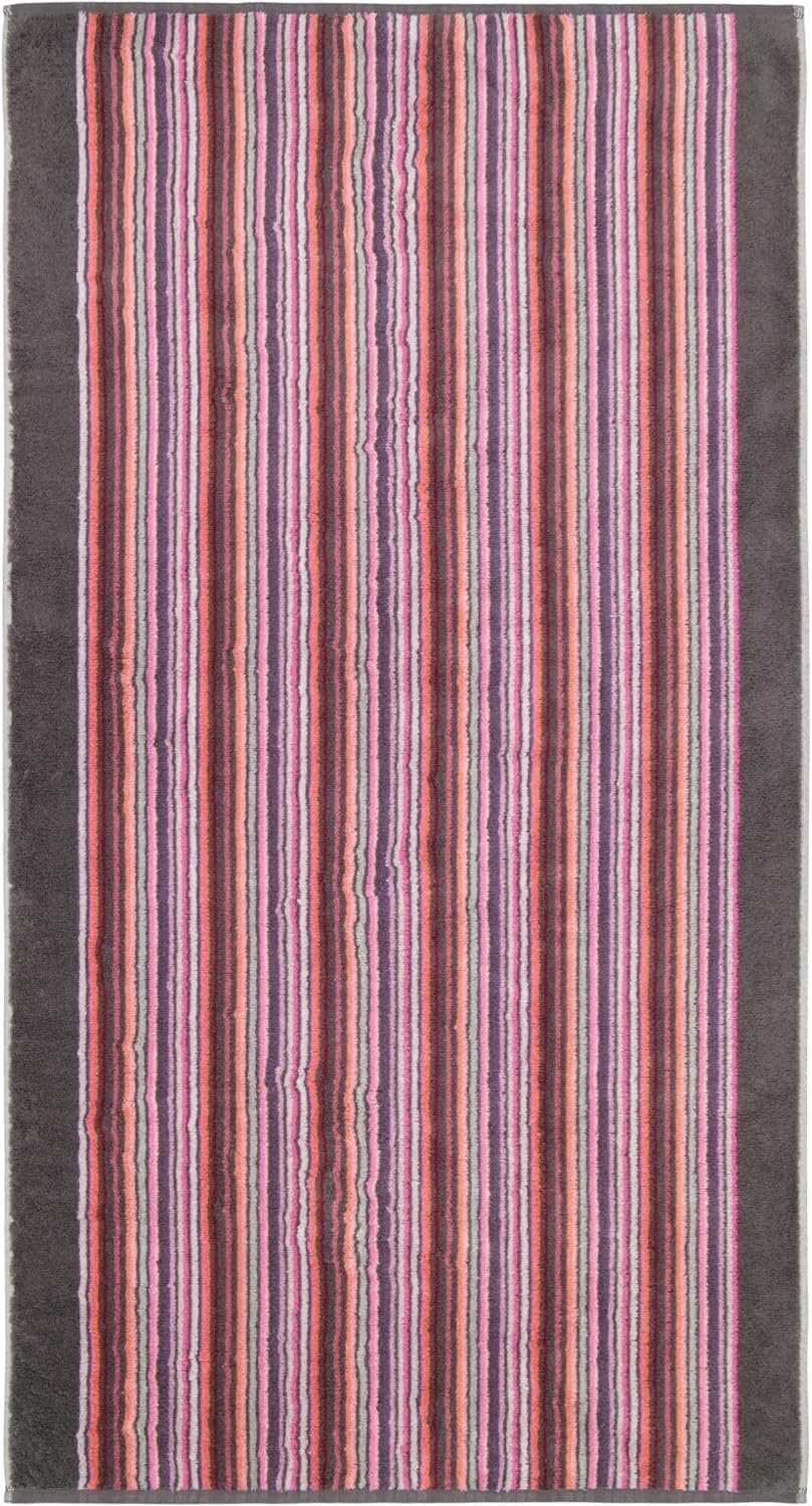 CAWÖ Home Handtücher Remake Streifen 2020 Beere-Multicolor - 17 Duschtuch 70x140 cm, Duschtuch 70x14