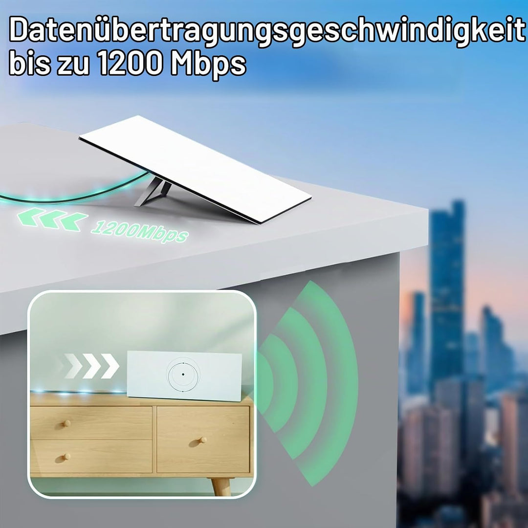 DEWIN Starlink Gen 3 Kabel, Starlink Kabel Wasserdichtes Verlängerungskabel für Aussenbereich (5m) Q