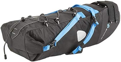 M-WAVE Unisex Fahrrad Satteltasche L Blau, L Blau