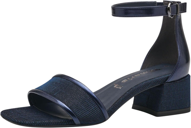 Tamaris Damen Sandalette 1-1-28266-30 normal 36 EU Navy Antic, 36 EU Navy Antic