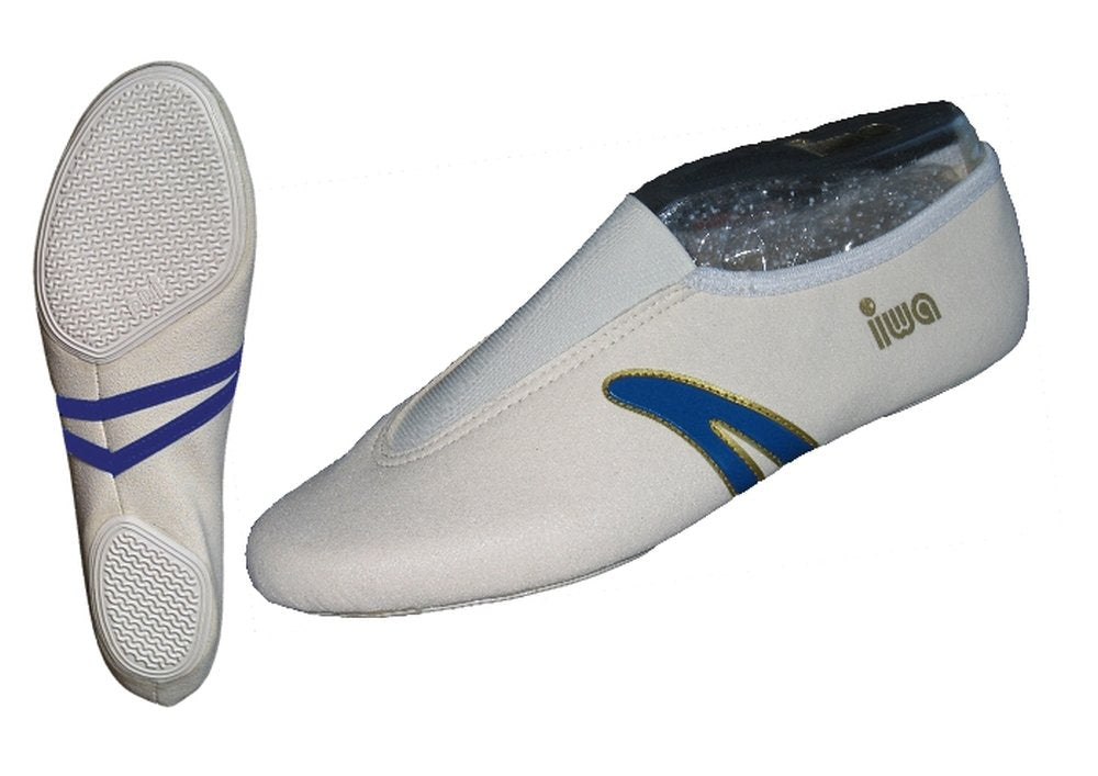 IWA 403 Kunstturnschuhe made in Germany: Grösse: 45 EU Beige, 45 EU Beige