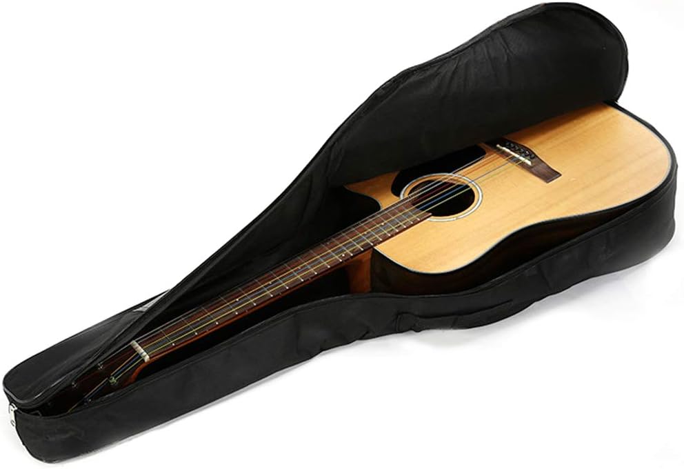 TRIXES Gitarrentasche in Originalgrösse mit Schultergurten – wasserdichte, gepolsterte Tasche – Gigb