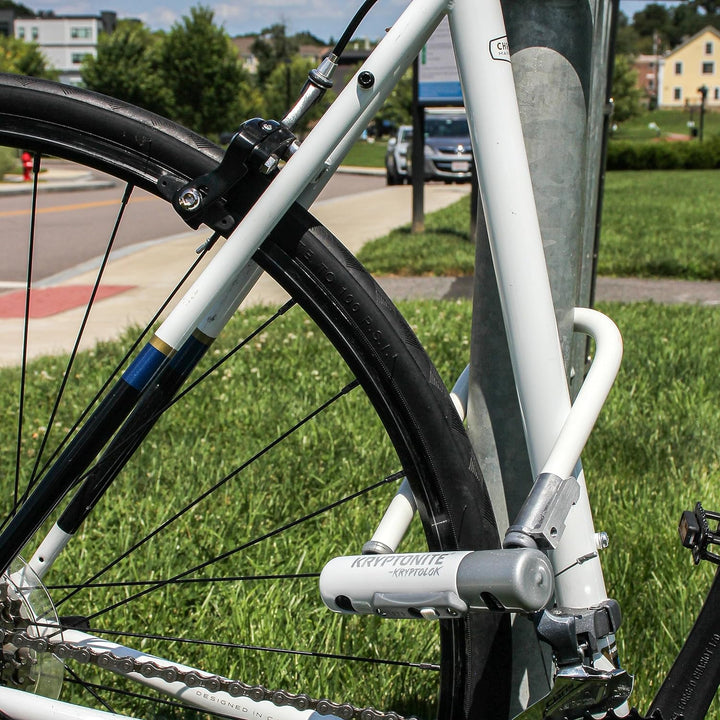 Kryptonite Kryptolok Mini-7 12,7 mm U-Lock Fahrradschloss mit FlexFrame-U Halterung, Unisex-Erwachse
