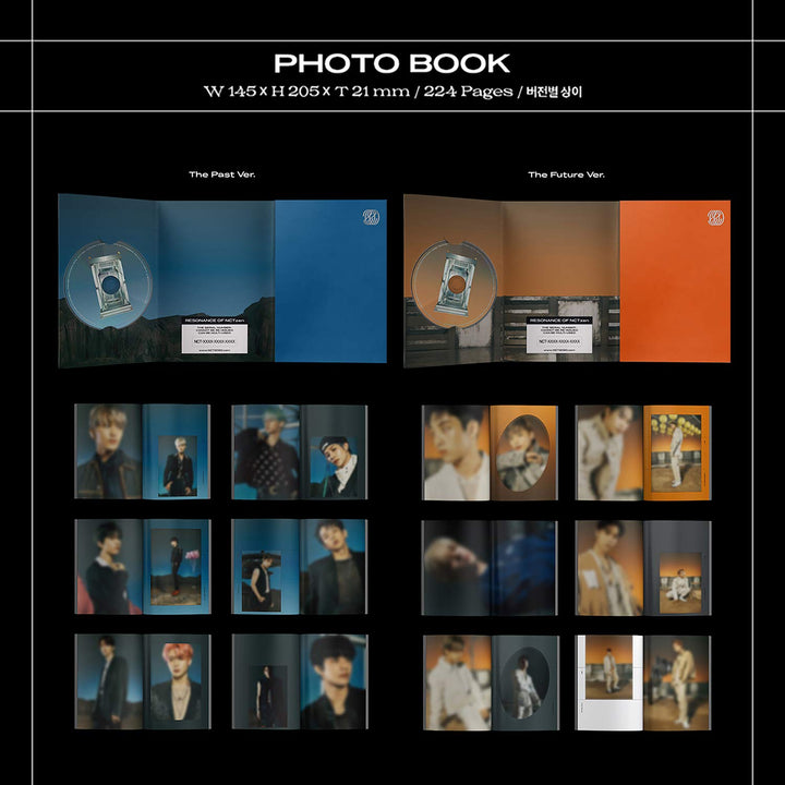 NCT 2020 Album - RESONANCE Pt.1 [ THE PAST ver. ] CD + Photobook + Lyrics Poster + Folded Poster(On