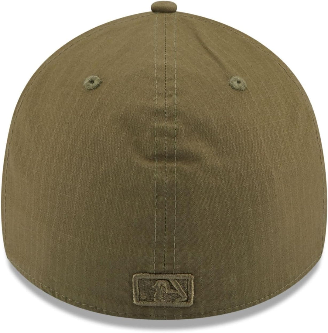 New Era 39THIRTY New York Yankees Baseball Cap - MLB Ripstop - Olivgrün auf Olivgrün M-L Oliv, M-L O