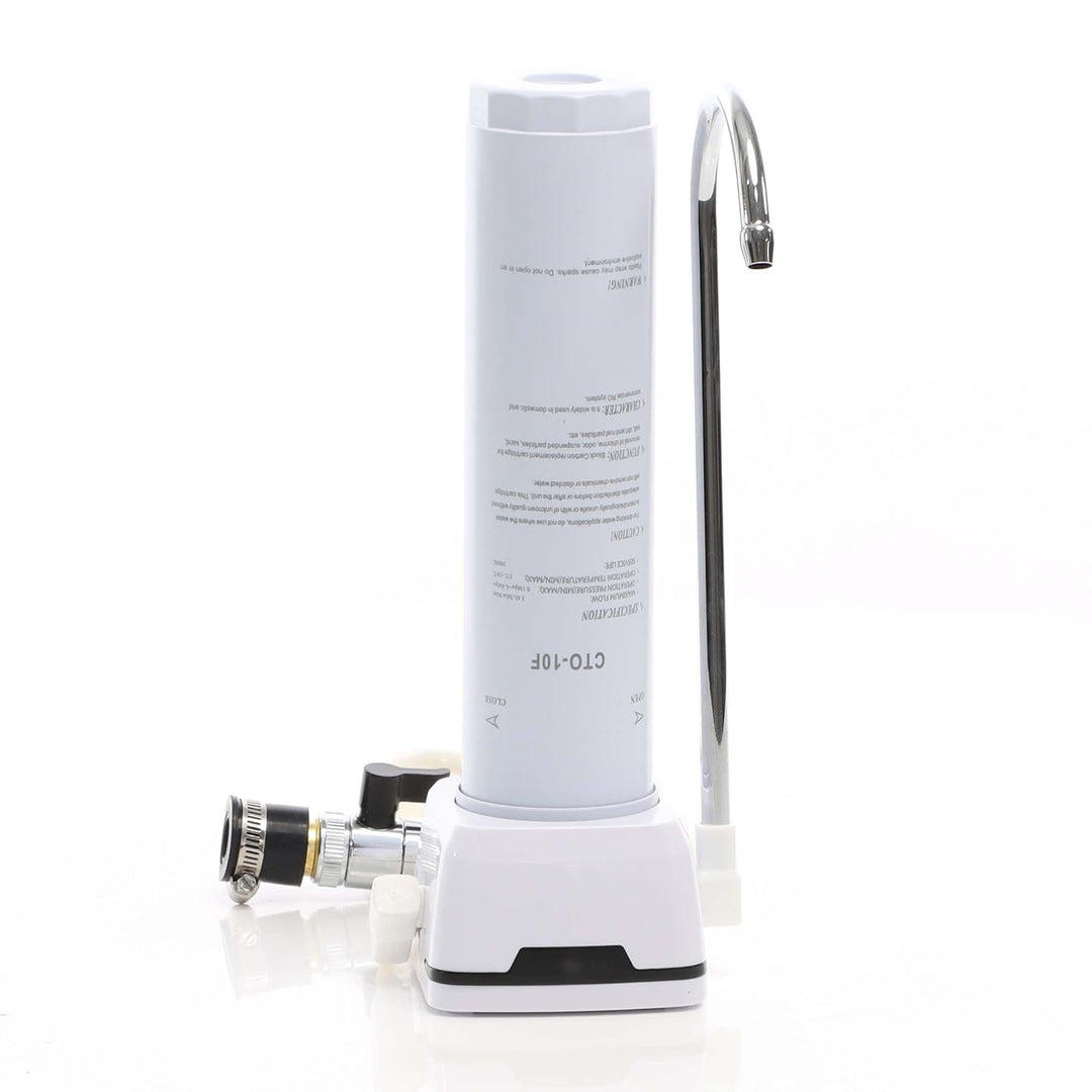 Naturewater NW-1-CTO 1 Stufen Counter Top Wasserfilter, 5 µ, Aktivkohle Block Filtereinsatz, Kartusc
