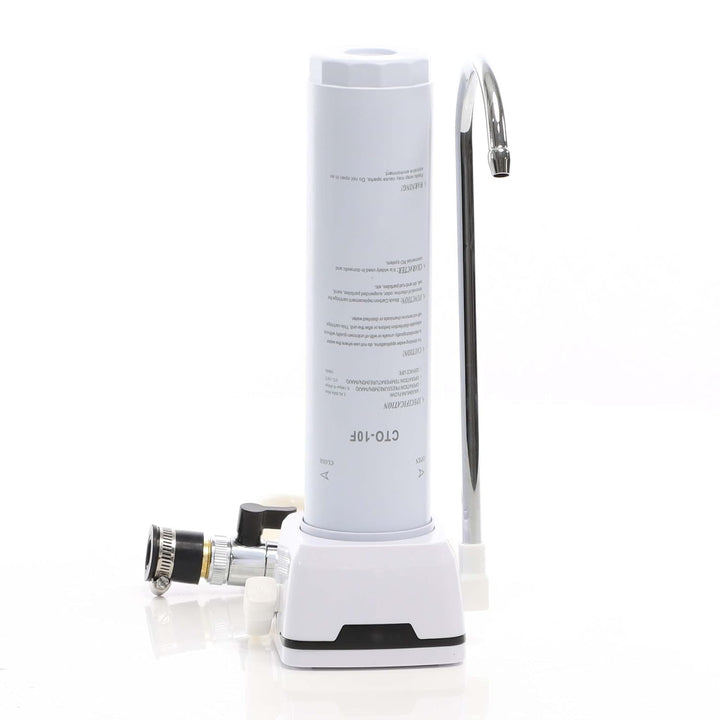 Naturewater NW-1-CTO 1 Stufen Counter Top Wasserfilter, 5 µ, Aktivkohle Block Filtereinsatz, Kartusc