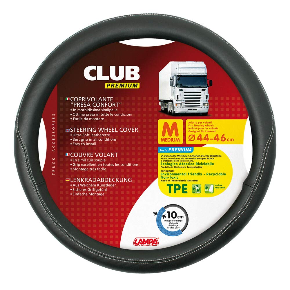 LAMPA 98846. Lenkradbezug Club Premium M