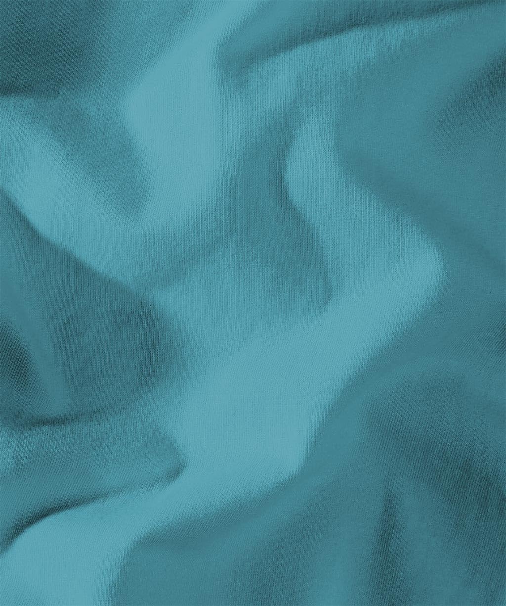fleuresse Comfort Spannbettlaken, 96% Baumwolle, 4% Elasthan, Petrol, 200 x 200 cm 200 x 200 cm Petr