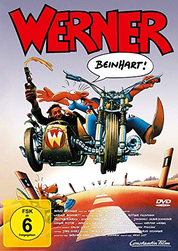 Werner - Set aus 5 Filmen / Beinhart / Das muss kesseln!!! / Volles Rooäää!!! / Gekotzt wird später