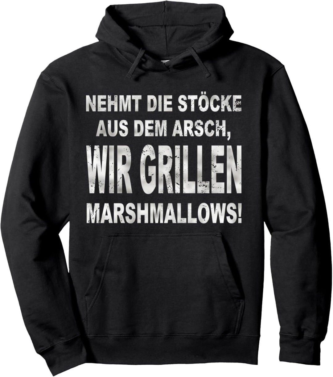 Lustiger Lagerfeuer Spruch Stellplatz Camping Geschenk Pullover Hoodie