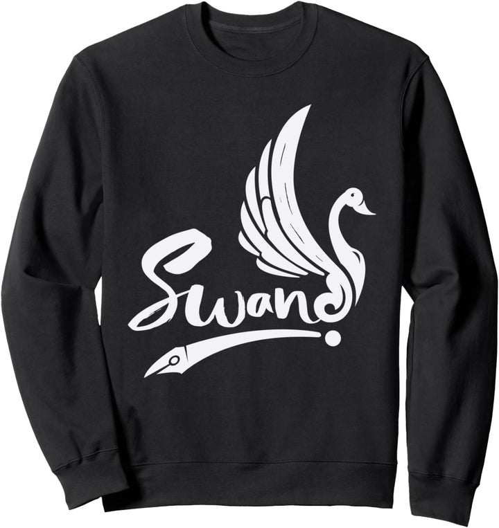 Schwan, Zugvögel, Schwan Sweatshirt