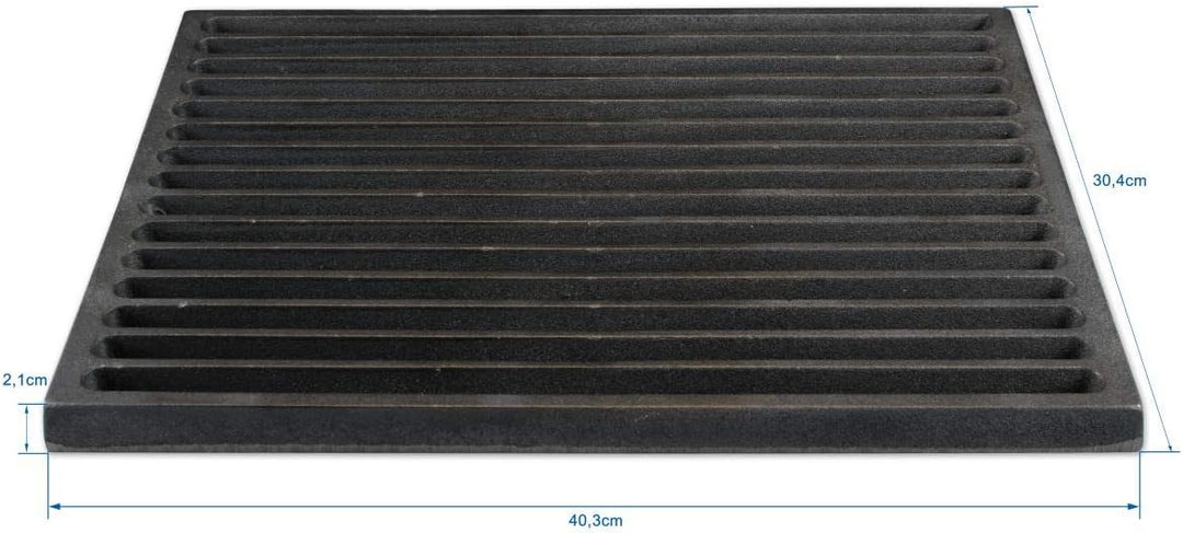 Grillrostprofi Ascherost - Feuerrost - Kohlerost - Kaminrost in Premium-Qualität - Gusseisen, 30 x 4