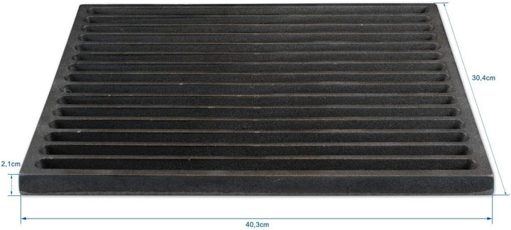 Grillrostprofi Ascherost - Feuerrost - Kohlerost - Kaminrost in Premium-Qualität - Gusseisen, 30 x 4