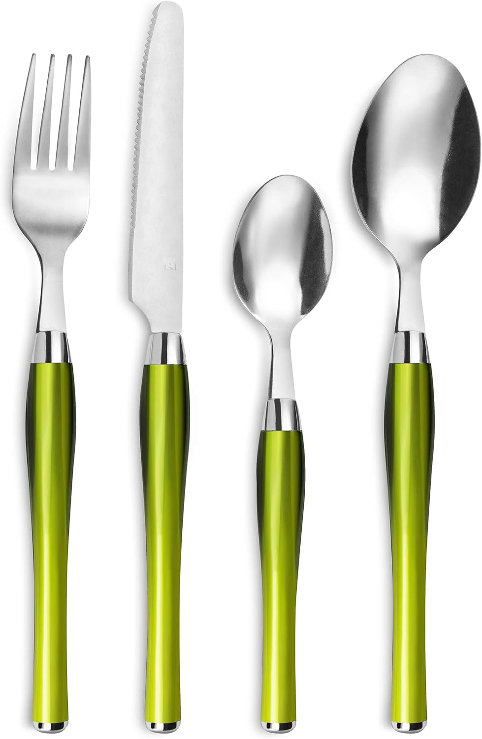 Amefa 222GSZW00C40 Besteckset Purity 24-teilig für 6 Personen Grün, Grün