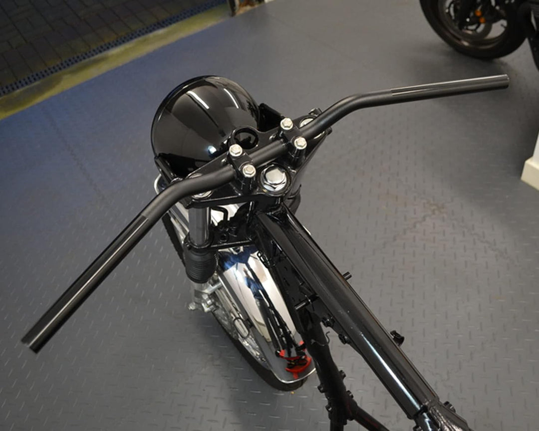 Motorrad Widerstand Lenker - 22mm 7/8" Zoll Für Café Racer, Scrambler, Brat Bikes & Streetfighters -