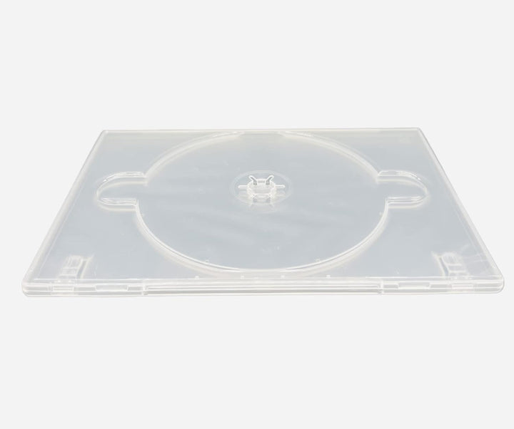 DVD-/CD/Blu-Ray-Hüllen mit 7 mm Rücken, transparent, 50 Stück