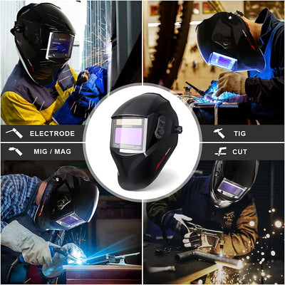 Automatik True Color Schweisshelm Vollautomatik Schweisshelme Automatische Abdunkelung Solar Schweis