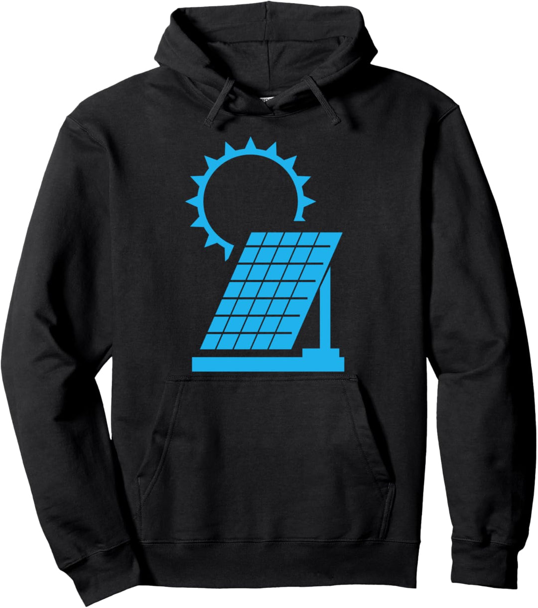 Solarkraft Photovoltaik Erneuerbare Energien Solar Energie Pullover Hoodie