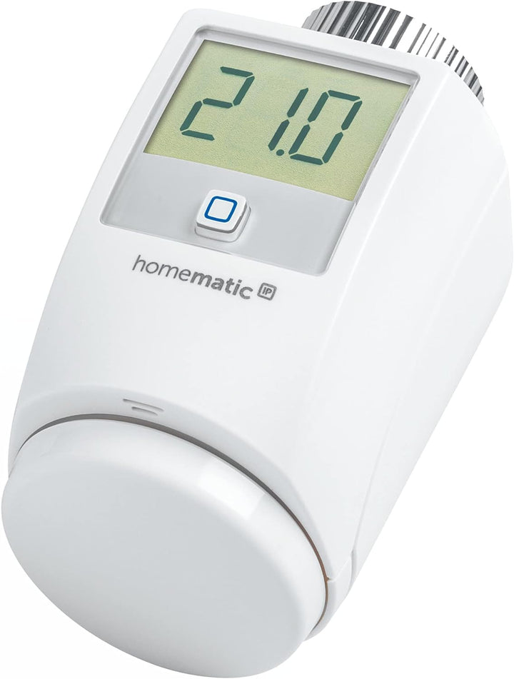 Homematic IP Smart Home Starter Set Raumklima, digitaler Thermostat Heizung, Steuerung per App, Alex