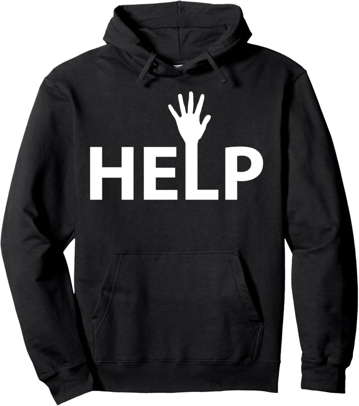 Help Pullover Hoodie