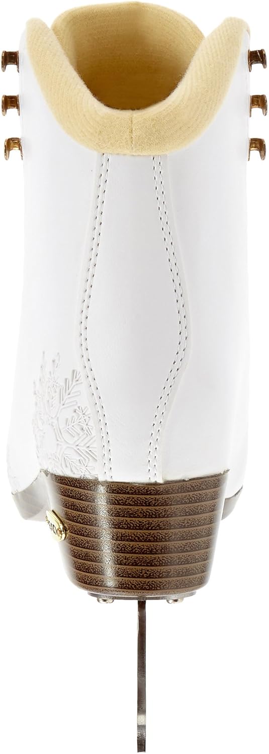 HEAD Eiskunstlauf Schlittschuhe Amber I Damen Schlittschuhe mit Edelstahlkufe I Schneeflocken-Design