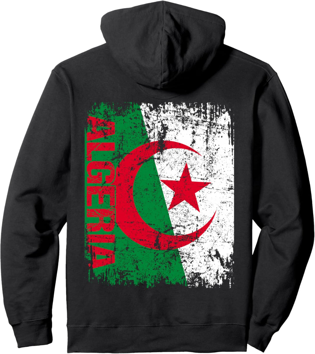 ALGERIEN Flagge Damen Herren Kinder ALGERIEN Pullover Hoodie