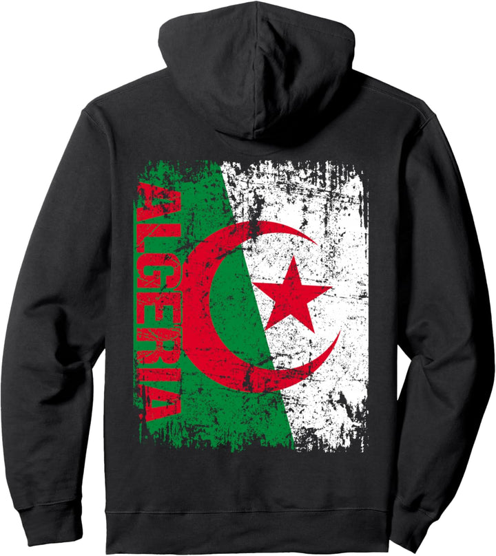 ALGERIEN Flagge Damen Herren Kinder ALGERIEN Pullover Hoodie