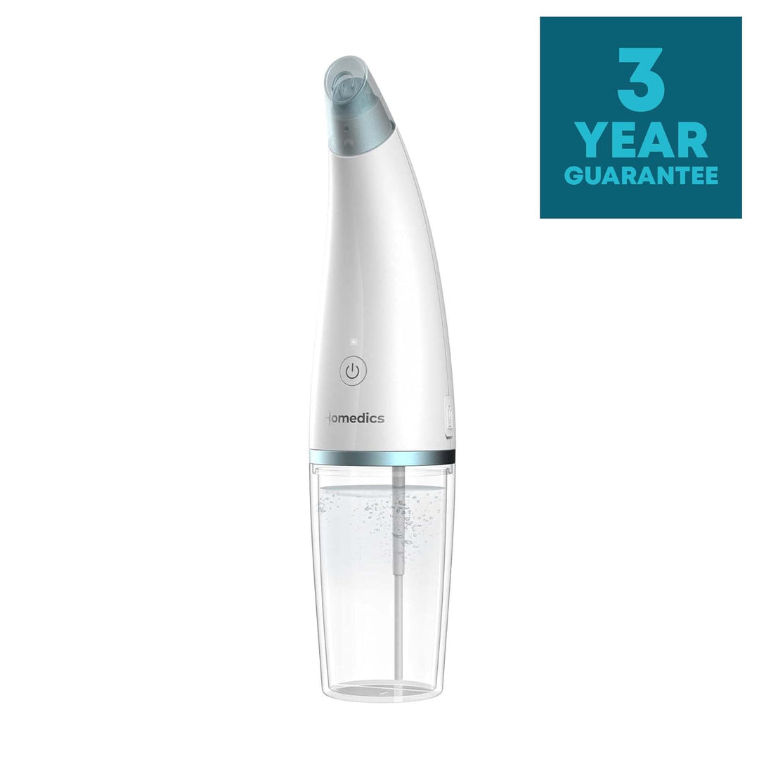 HoMedics Refresh Hydradermabrasion Cleanser - Mitesser-Entferner & Akne-Behandlung Werkzeug, Vakuum-