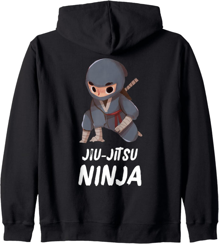 Jiu-Jitsu Ninja Junge Lustiger Kampfsport Kapuzenjacke